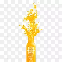 橙汁水果图形设计.创造性橙汁