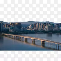 迎德市青城区摄影-横江大桥
