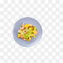 素食沙拉芒果虾芒果沙拉