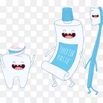 牙刷牙膏牙刷