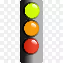 交通信号灯像素-灰色交通灯