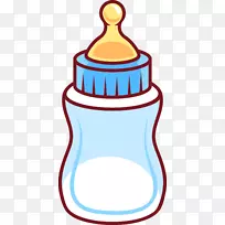 婴儿奶瓶婴儿剪贴画-婴儿奶瓶