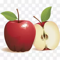 苹果果品摄影剪贴画-苹果高清