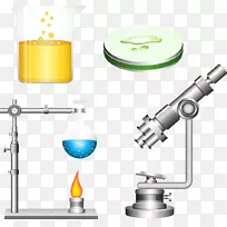 化学实验室化学物质科学化学和显微镜