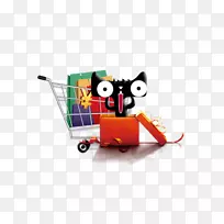 天猫购物礼品灵车-购物车