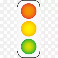 交通灯信号灯手绘交通灯