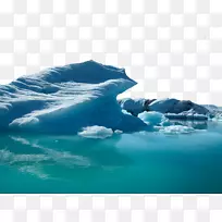 冰盖冰川-冰山