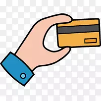 信用卡Pangakaart银行付款-手边有信用卡