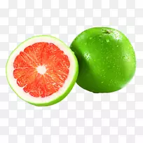 柚子汁柚子食品吃切过的柚子皮
