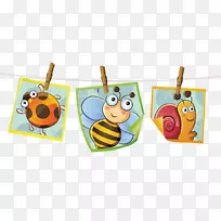 昆虫蜜蜂卡通-昆虫照片