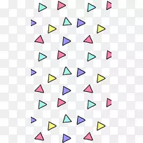 彩色三角壁纸.三角形壁纸
