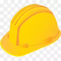 安全帽建筑工程.金色现场头盔