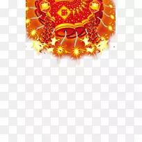 平面设计新年爆竹-新年装饰材料设计