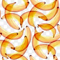 香蕉柠檬汁橘子-漂浮香蕉