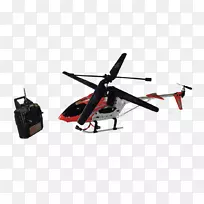 无线电控制型可充电电池玩具遥控.红色遥控直升机