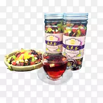 金银花果红茶