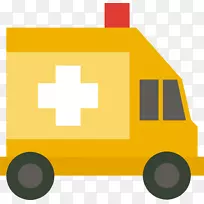 救护车-黄色救护车