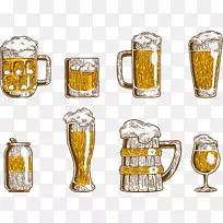 啤酒节啤酒酒杯免费啤酒-啤酒饮料