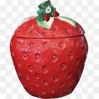 草莓冰淇淋-草莓罐