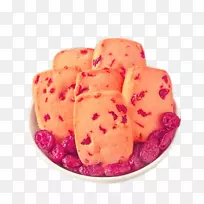 冰淇淋饼干水果饼干