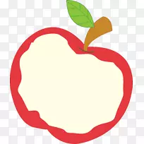 苹果剪贴画-可爱的苹果边框