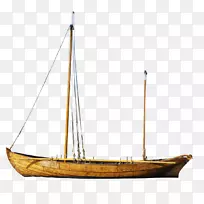 风帆船-艺术旧船