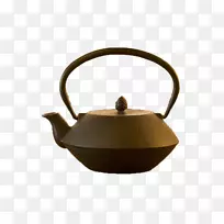 茶壶式铸铁壶日式铁茶壶