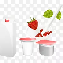 牛奶草莓酸奶-草莓奶