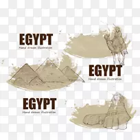 大斯芬克斯吉萨埃及金字塔插图-埃及特征