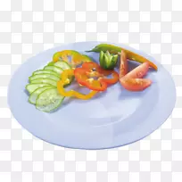 水果沙拉铃椒欧洲菜蔬菜水果沙拉盘