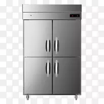 冰箱厨房橱柜大容量冰箱外形简单