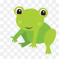 昆虫青蛙动物剪贴画.青蛙载体材料