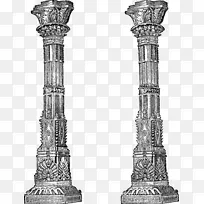圣殿柱离子序经典序柱