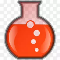 实验室烧瓶科学化学剪贴画科学瓶剪贴画