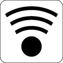 Wi-fi热点剪贴画免费wifi图标