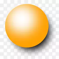 球体-黄色球体