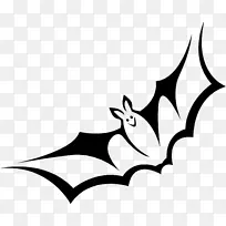 免费内容剪辑艺术-蝙蝠轮廓