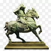 雕像骑士雕塑-复古骑士雕塑
