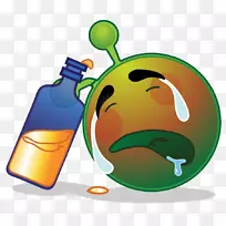 笑脸表情可伸缩图形剪贴画担心微笑