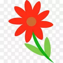 免费剪贴画-美丽的花卉剪贴画