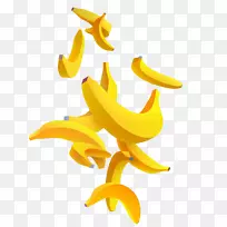 奥格里斯剪贴画-漂浮香蕉