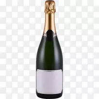 菲尔斯科香槟酒瓶剪辑艺术-香槟酒瓶