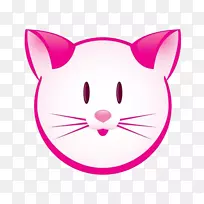 粉红猫夹艺术-粉红猫鼻子