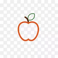 苹果剪贴画-苹果