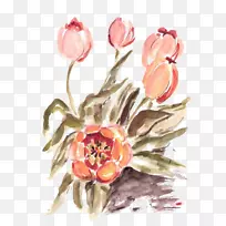 郁金香花卉图案-郁金香图片材料