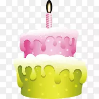 生日蛋糕玉米饼-可爱的生日蛋糕