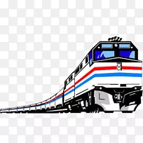 火车轨道运输快速运输剪辑艺术驾驶列车