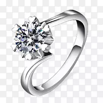结婚戒指钻石图标-钻石戒指