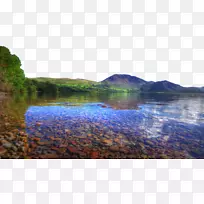 自然景观摄影自然壁纸-湖水清澈