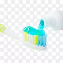 牙膏蛀牙牙刷氟化物牙刷牙膏